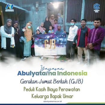 Gerakan Jum`at Berkah (GJB): Peduli Kasih Biaya Perawatan Keluarga Pak Umar