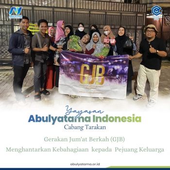 Gerakan Jum`at Berkah (GJB): Menghantarkan Kebahagiaan kepada Pejuang Keluarga